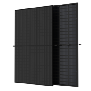 Trina Solar 440W N-type Dual Glass Transparent BiFacial solcellemodul - klar sort