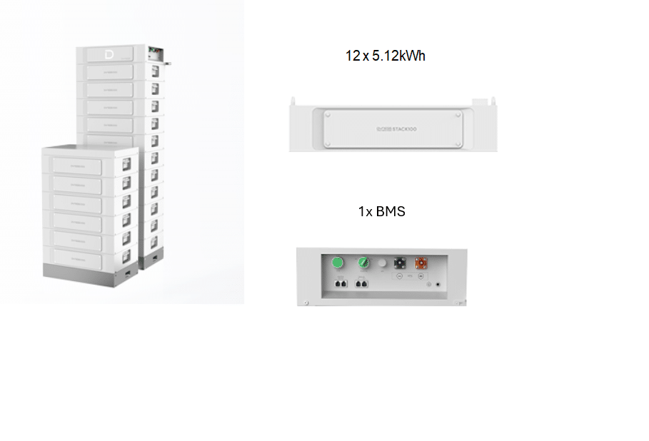 Dyness Stack 100 | 61.44kWh | HV | 1C